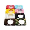 Camera Soft Silicone Case Bag Blue Rubber Armor Skin Body Cover Protector for Canon EOS M3 mirrorless camera view 3