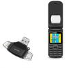 BoxWave Smart Gadget Compatible with Energizer E220s - AllReader SD Card Reader, microSD Card Reader SD Compact USB - Jet Black view 1