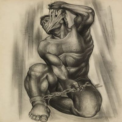Charles White : Caliban : 1950 : Archival Quality Art Print