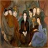 Marie Laurencin : 1909 : Meeting in the Countryside : Archival Quality Art Print view 1