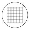 Lab Microscope Slides 22mm Diameter Micrometer Scale Microscope Optical Eyepiece for Microscope Microscope Parts (Color : MS-1-H9) view 1