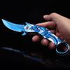 Vividstill Pocket Knife for Men, Cool Folding Knife With 3D Blue Dragon Relief, Great Gift Edc Knife For Men Outdoor Survival Camping Hiking view 3