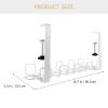 Cabilock switchboard cable trench Cable Management Tray No Drill carbon steel cord management rack Organizer wire basket cable management rack cable tray organizer view 3