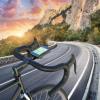 Bike Computer Mount,Out Front Cycling Bike Mount for Integrated Bicycle Handlebar,Compatible for Road Bikes,for Wahoo,for Bryton,for Cateye,for GoPro Full Range & Flashlight A view 4
