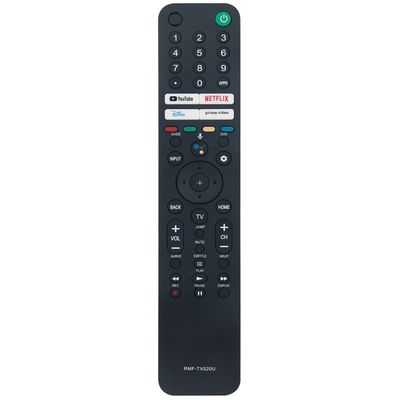 Replacement Voice TV Remote Control Controller for Sony KD43X85J 43 Inch, KD50X85J 50 Inch X85J 4K Ultra HD LED Smart TV