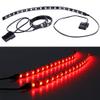 DS RED Computer Light LED Strip with Magnetic Design for PC Case Lighting Kit,Mid Tower and Full Tower use (4Pack, S Series) view 3