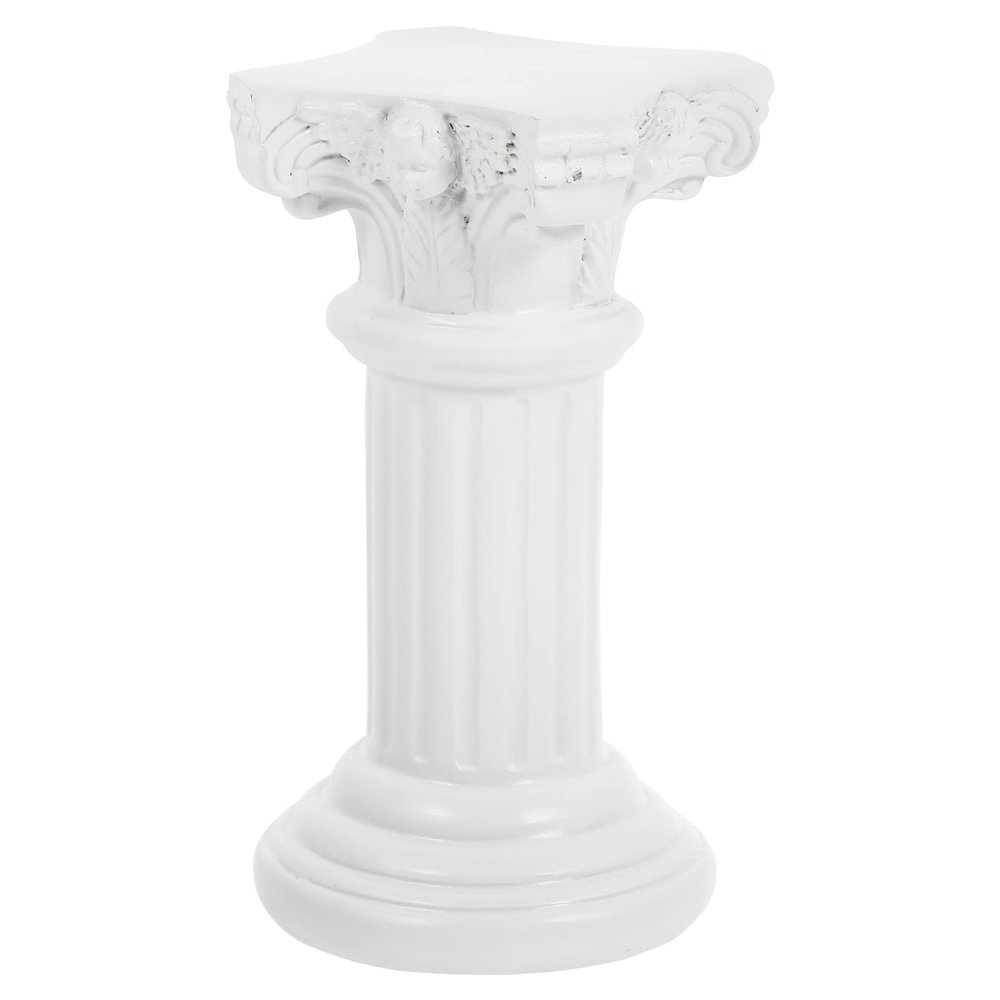 Retro Roman Column Sculpture Home Art Decoration Column Ornaments European and American Style Decoration for Modern Style Wedding Table Decoration