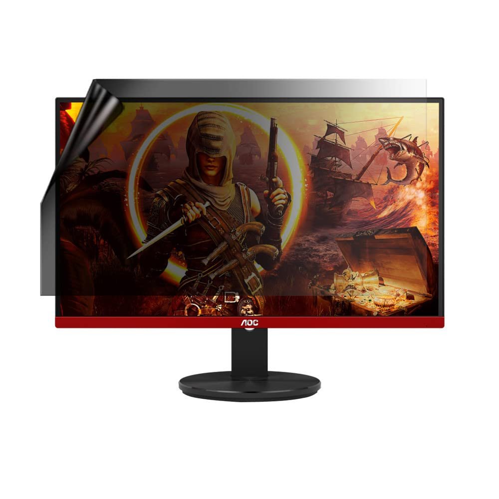 celicious Privacy Lite 2-Way Anti-Glare Anti-Spy Filter Screen Protector Film Compatible with AOC Monitor 24 G2490VXA