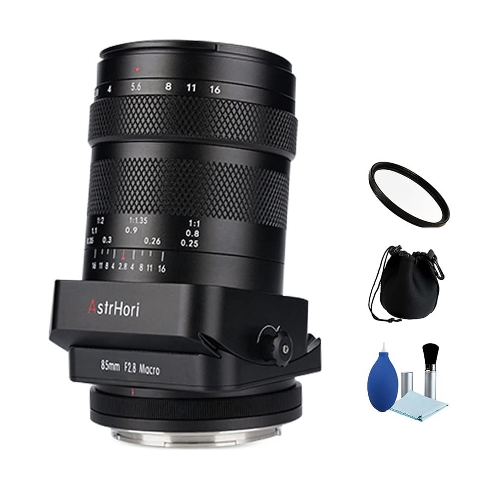 AstrHori 85mm F2.8 Full Frame Macro Tilt-Shift Manual Focus Prime Lens for Fuji X XF Mount Camera XT3 XT4 XT10 XT20 XT30 XA3 XA5 XS10 XPRO1 XPRO3 XE1