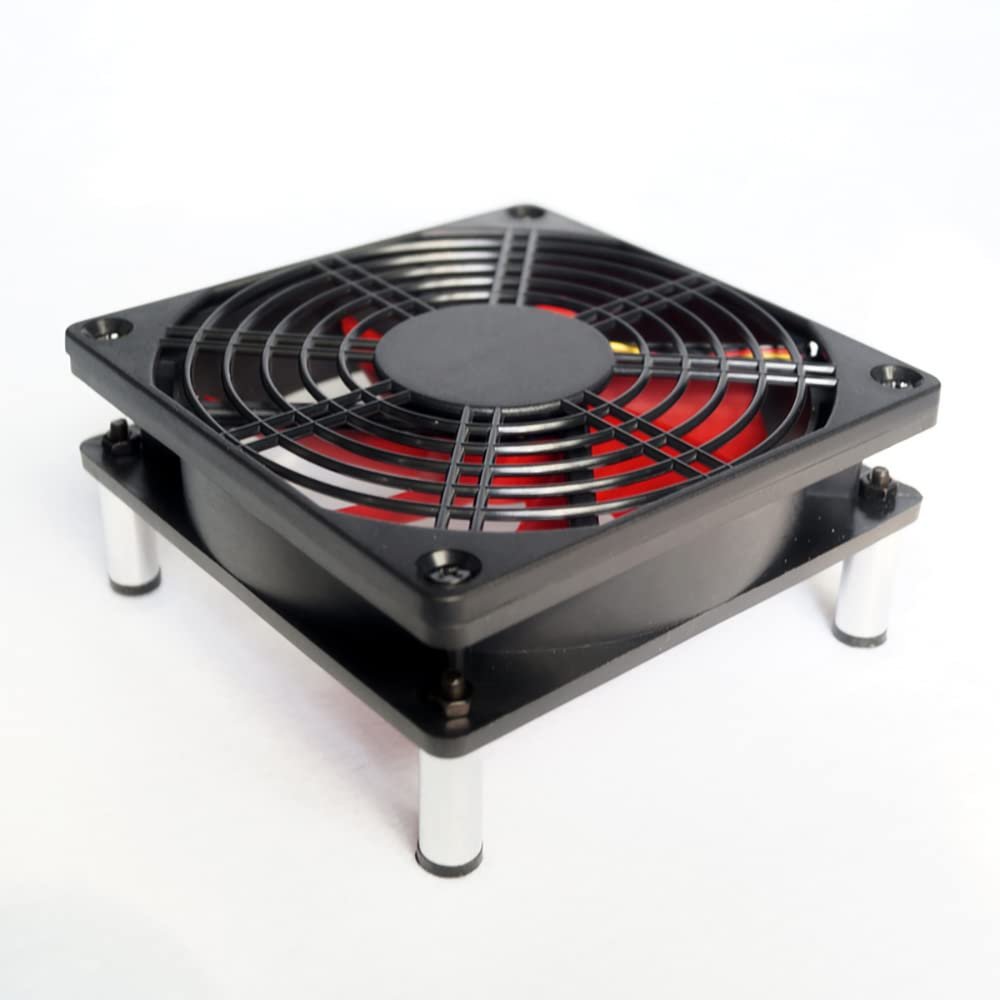 Cooling Fan for TV Box Router Cooler 5V 120mm USB Power High Airflow Cooling Fan for Router Receiver DVR Playstation TV Box