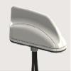 MobileMark 4-in-1 MXFG408 MaxFin Multi-Band 5G 2X Sub-6 LTE, 1X WiFi, GNSS Antenna - SMA - 15ft - White- Thread Mounting view 1