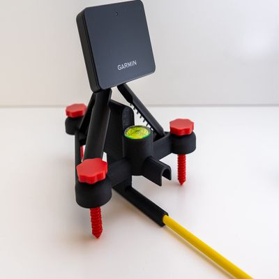 Adjustable Alignment & Leveling Stand for Garmin Approach R10 (Extended Height)