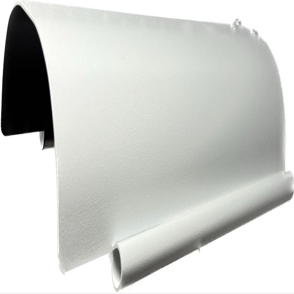 Universal Sun Rain Shade Camera Cover Shield Cover Shield for Nest/Ring/Arlo/Dome/Bullet Outdoor Camera (1 Pack, White)