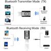 SHANFEILU USB BT 5.0 Adapter 4-in-1 Wireless Stereo Audio Transmitter Receiver Adapter with 3.5mm AUX for Car Aux PC TV Speaker Home Audio System view 2