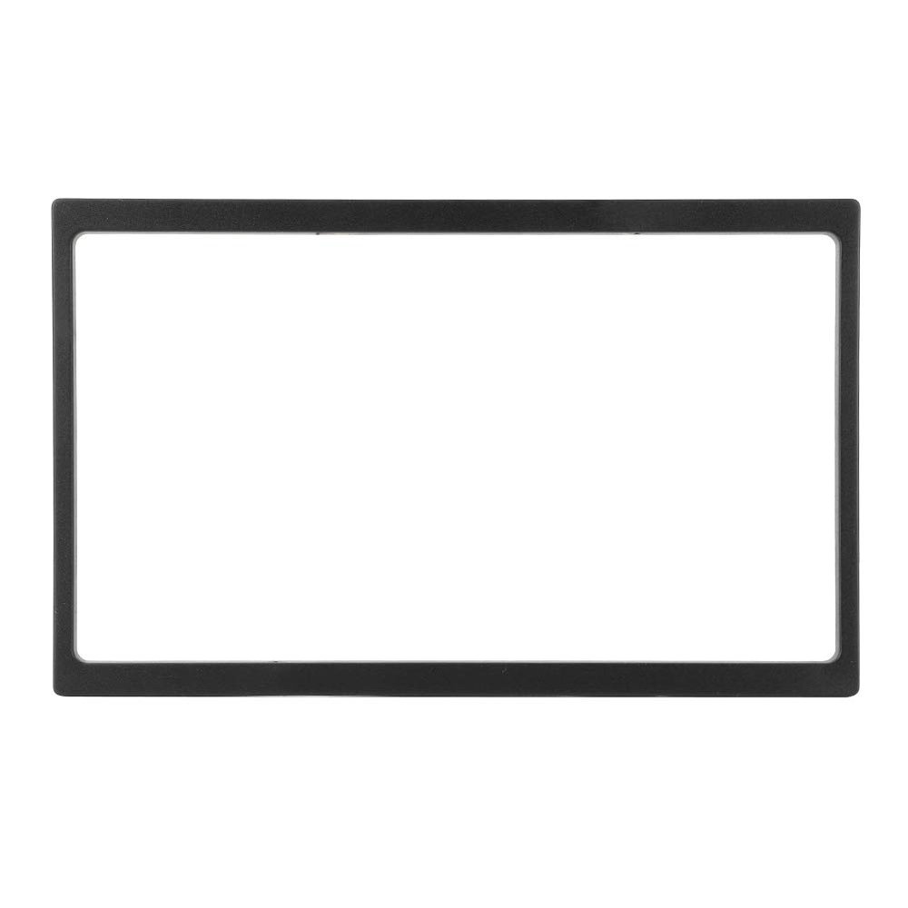 KIMISS Uniersal 2 Din 7in PST Thick Fascia Car Fascia Dash Mount DVD Navigation Audio Frame Dash Mount for 178x102mm Sports Car Transportation