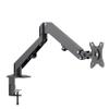 KAARI Tuikku Mini - Frosted Black 17-27 Inch Full-Motion Table Mount for TV & Monitor view 3