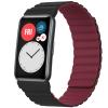 Sport Wristband Compatible with Huawei Watch FIT,KangPlus Soft Silicone Replacement Band Magnetic Close Sport Adjustable Strap for Women Men Adjustable 5.5-8.1 inch view 1