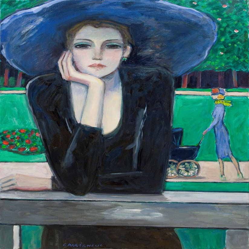 Anne Charlotte : Jean-Pierre Cassigneul: Archival Quality Art Print