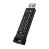 ClevX SecureData SecureUSB KP 128GB Hardware Encrypted USB 3.0 Flash Drive FIPS 140-2 Level 3 Unlock via Keypad TAA Compliant, CJIS, HIPAA, CMMC, GDPR Compliant, Works with Mac and Win Free AV view 2