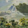 Charles Ephraim Burchfield : Sunflowers : 1916-1922 : Archival Quality Art Print view 1