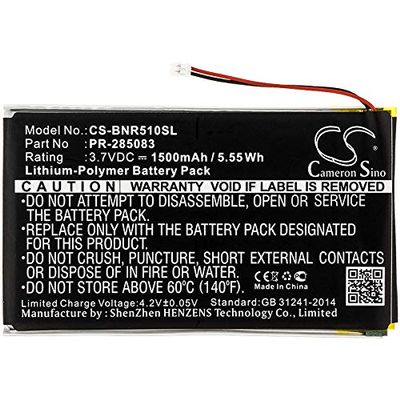 DRAWBELL Replacement Battery for Kobo Glo H Aura H2O, Pocketbook 631 Touch HD, Barnes & Noble Nook Glowlight Plus 2015 BNRV510, Compatible with Pocketbook PR-285083 and Barnes & Noble PR-285083