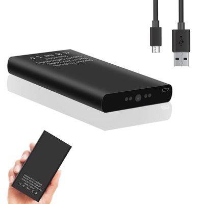 isekurity Spy Camera Hidden Camera,1080P 10000mAh Portable Charger Hidden Camera,20 Hours Continuous Record Security Nanny Spy Cam with Gravity Sensor/Motion Detection/Night VisionNo WiFi No Audio