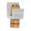 Besmelody Speaker Post Snap-in Banana Keystone Jack - White, 6pcs view 3