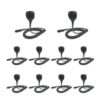 Amasu 10Pcs XPR3300e XPR3500e Remote Speaker Microphone Shoulder Mic Compatible with XPR3000 XPR3300 XPR3500 XPR 3300 (10Pcs)