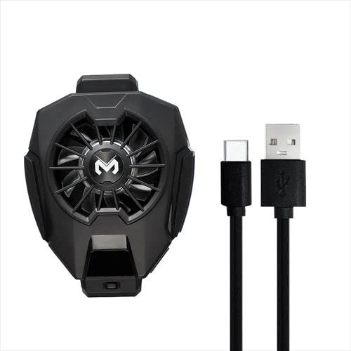 Aeria SD-COOLG M-S9 Peltier Cooling Fan for Smartphones, Power Button, Heat Protection, Cooler, USB Powered, Heat Protection, Compatible