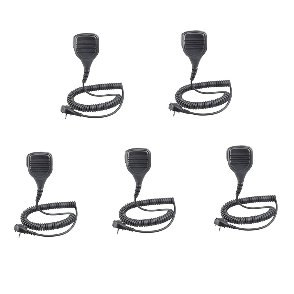 Amasu 5Pcs Shoulder Mic Remote Speaker Microphone Compatible with VX-261 VX231 VX351 VX451 VX454 VX459 EVX531 EVX534 (5Pcs)