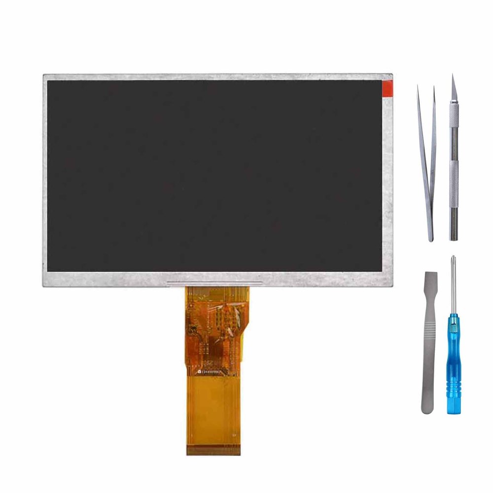 JayTong LCD Display for TM070RDH10/12/13 7 inch 800480 LCD Screen Module Replacement with Tools