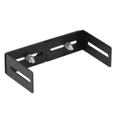 eoere 4 Sets Adjustable Universal Mounting Bracket for CB/Ham Radio Transceiver & Scanners, CB Radio Mount, Adjust from 6" to 10" in Width