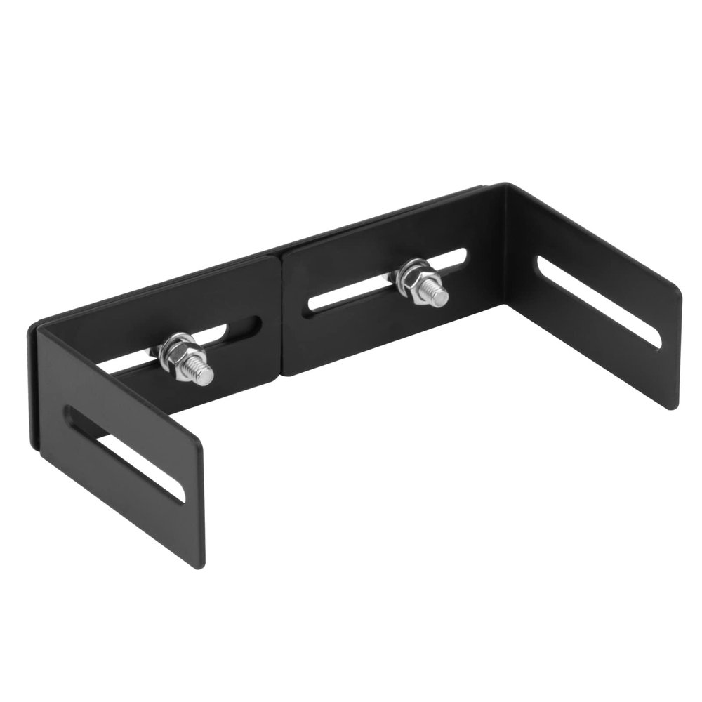 eoere 4 Sets Adjustable Universal Mounting Bracket for CB/Ham Radio Transceiver & Scanners, CB Radio Mount, Adjust from 6" to 10" in Width