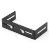 eoere 4 Sets Adjustable Universal Mounting Bracket for CB/Ham Radio Transceiver & Scanners, CB Radio Mount, Adjust from 6" to 10" in Width view 4