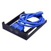 Hbaebdoo 2 USB 3.0 Front Panel Floppy Disk 20 Pin USB3.0 Hub Expansion Cable Plastic Bracket for PC Desktop view 3