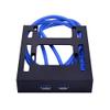 Hbaebdoo 2 USB 3.0 Front Panel Floppy Disk 20 Pin USB3.0 Hub Expansion Cable Plastic Bracket for PC Desktop view 4