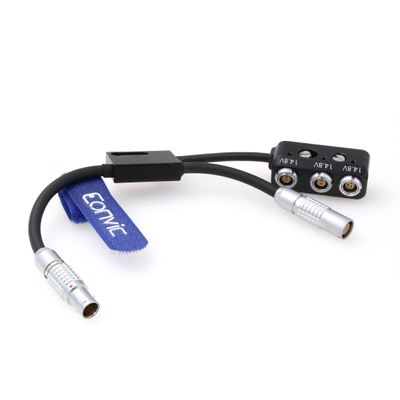 Eonvic EXT-RS Adapter Split Cable EXT 7Pin Male Female to Fischer 3Pin+ 2 * 2Pin Power Split Box Cable for ARRI Alexa Mini Camera