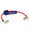 Eonvic 12G Neutrik BNC Coaxial Cable HD SDI Cable CCTV Camera Surveillance Cables for 4K CCTV Signal Video Camera (30CM) view 1