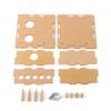 EVTSCAN Acrylic Case Shell Housing Protective Parts Kit Tube Preamp Case For 6J1 Valve Tube PreAmplifier Board view 1