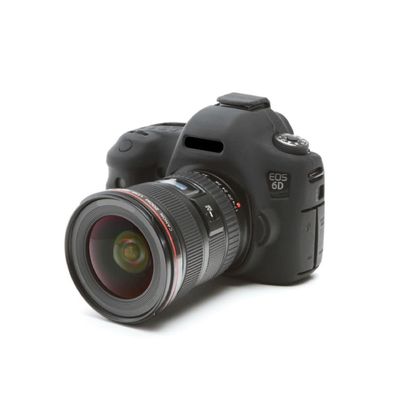 Camera Soft Silicone Case Bag Black Rubber Armor Skin Body Cover Protector for Canon EOS 6D digital camera