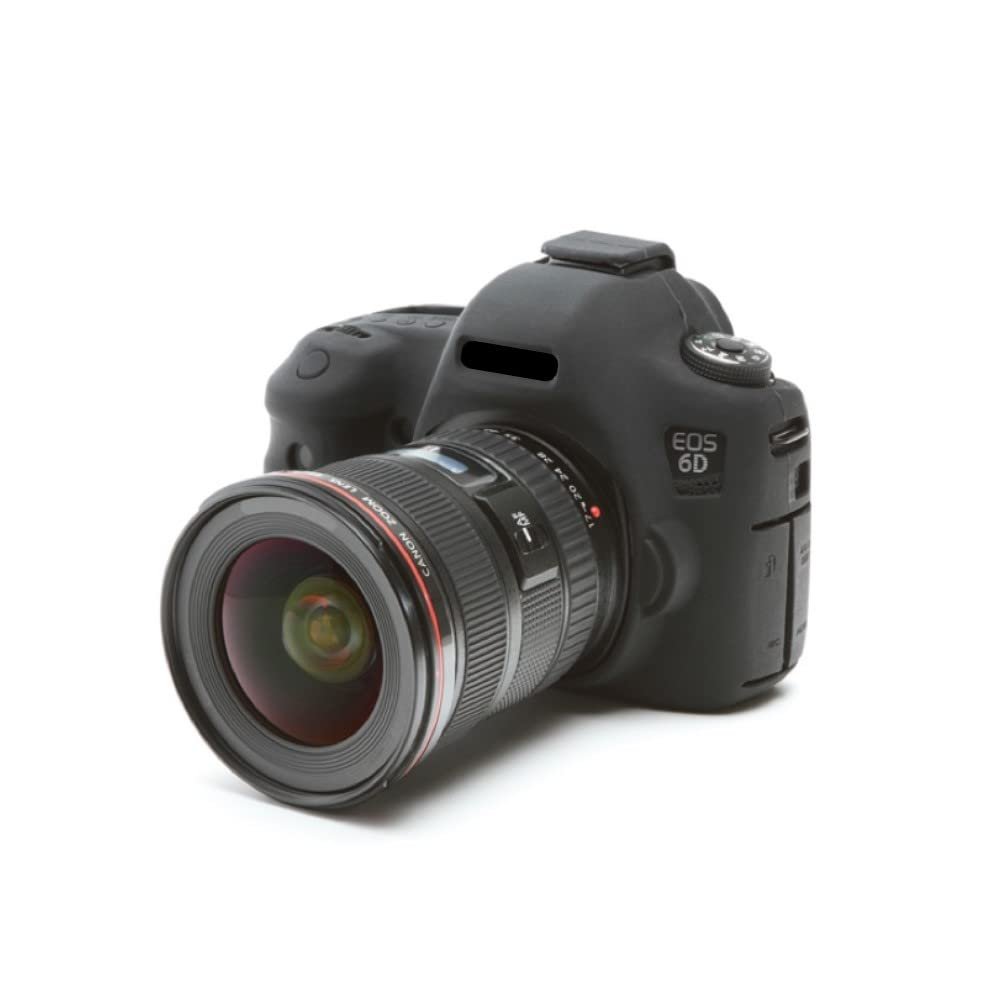 Camera Soft Silicone Case Bag Black Rubber Armor Skin Body Cover Protector for Canon EOS 6D digital camera