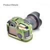 Camera Soft Silicone Case Bag Black Rubber Armor Skin Body Cover Protector for Canon EOS 6D digital camera view 2