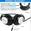 ZHIWHIS FM Portable Radio, Stereo Headsetwith LCD,Over Ear Foldable, Pocket Walkmen Conference Receiver, Small Wireless/Wired Headphones Operated by 2 AA Batteries for Walking/Running ZWS-308 view 4