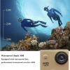 oiakus HD Underwater Camera, Video Action Cameras, with Deep Dive Waterproof Case, for Diving Hiking Skiing Adventure Snowboarding Skydiving Surfing view 4