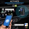 Pyle Wireless Bluetooth Streaming Transmitter Receiver - 2-in-1 Audio Adapter for Home Appliances, Car, and Other Uses LCD Display, and AUX Audio Jacks, Bluetooth Version: 5.1 - Pyle PDWM17BT view 3