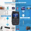 Pyle Wireless Bluetooth Streaming Transmitter Receiver - 2-in-1 Audio Adapter for Home Appliances, Car, and Other Uses LCD Display, and AUX Audio Jacks, Bluetooth Version: 5.1 - Pyle PDWM17BT view 4
