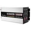 LJZLJZ Car Pure Sine Wave Inverter, Household Solar Inverter, 12V/24V/48V/60V to 220V, 5000W/6000W/7000W, Dual Voltage Display, with 2 Battery Clip,5000W-24V view 1
