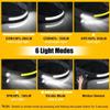 Headlamp Rechargeable 2PCS, 230 Wide Beam Head Lamp LED with Motion Sensor for Adults - Camping Accessories Gear, Waterproof Head Light Flashlight for Hiking, Running, Repairing, Fishing, Cycling view 4
