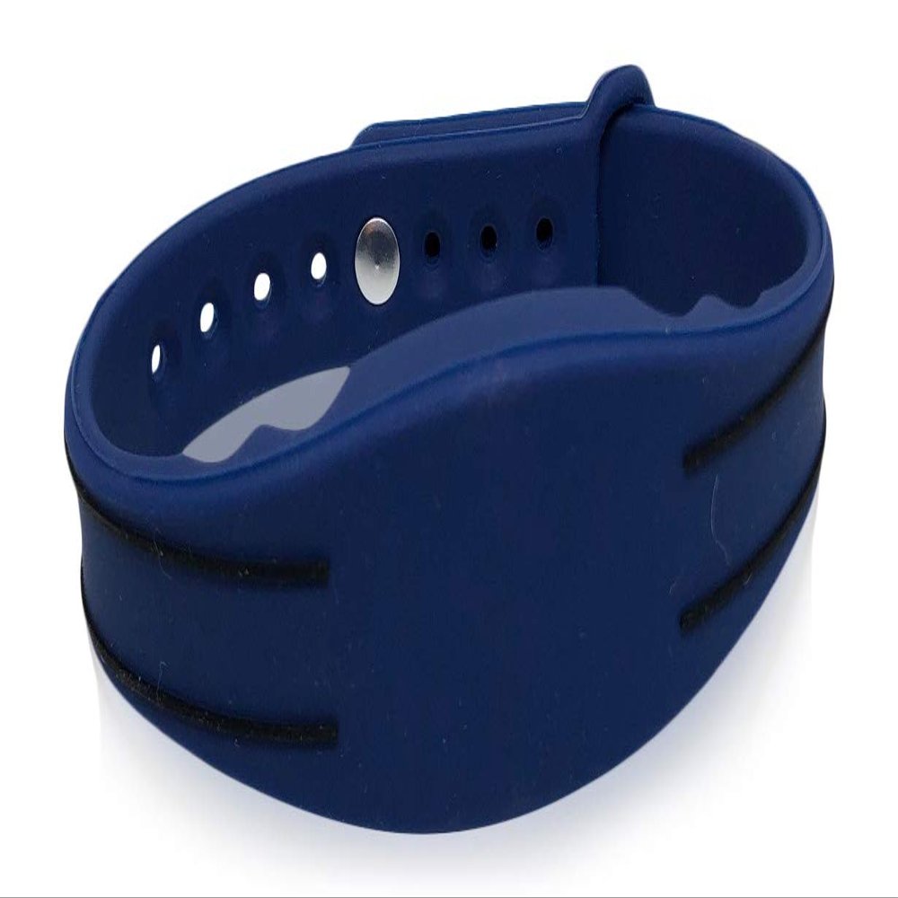 10 26 Bit H10301 125 KHz Proximity Wristbands Blue Adjustable AuthorizID Wiegand Waterproof Compatible w/ 1386 1326 7610 1586 1391 1346. Works with Most Access Control Systems. Free tech Support