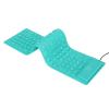 Acogedor Foldable Silicone Keyboard, 108 Keys USB Wired Portable Rollup, Waterproof Dustproof, Mute Typing, Plug and Play (Green) view 2